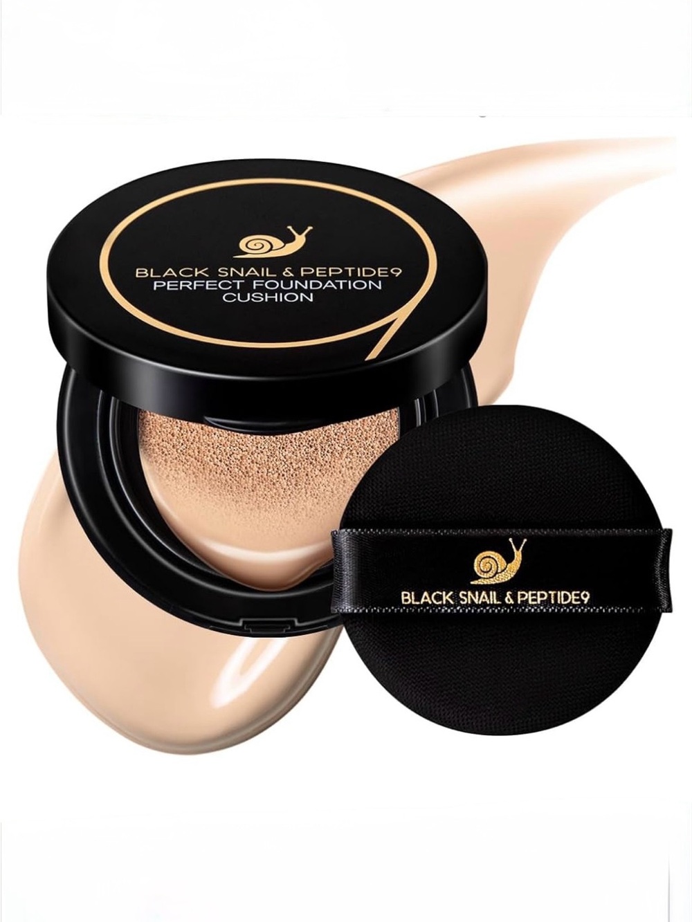 Black Snail & Peptide 9 Prefect Foundation Cushion 23 Natural Beige